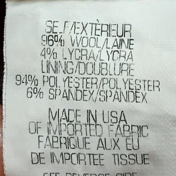 THEORY Wool Wide Leg Dress Trousers Size 8 - EUC - Picture 13 of 13